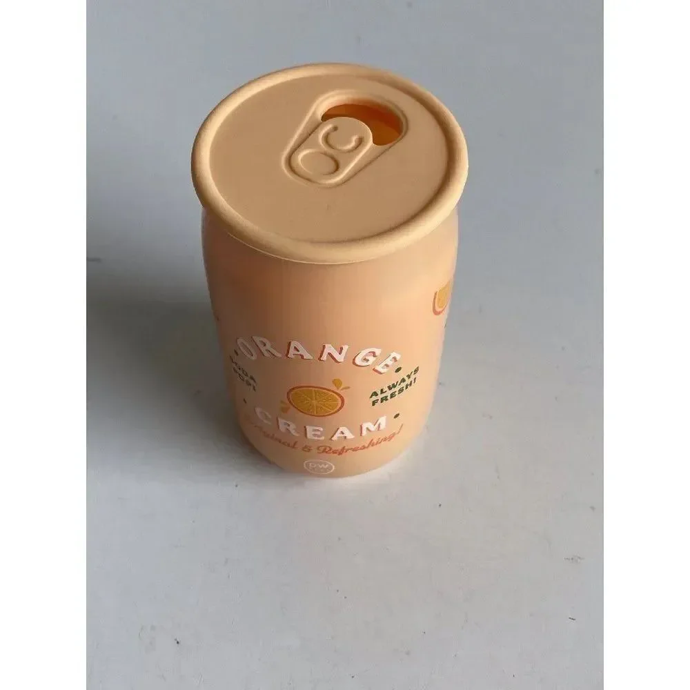 Set of 2 DW Home Orange Cream Cola Soda Pop Candle 6.2oz Single Wick Scented NEW